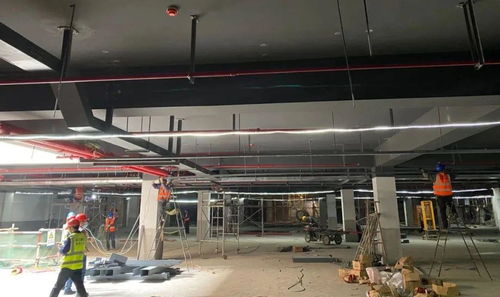 搶干快干抓精品｜江東毛店項目完成地下室安裝樣板多方評審，建筑物電力系統(tǒng)安裝穩(wěn)步推進